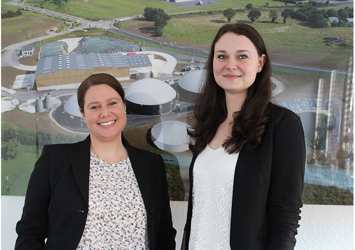 Foto WELTEC BIOPOWER and GTS extend service partnership for UK and Ireland. Biological service for WELTEC biogas plants comes from Vechta, Germany.
